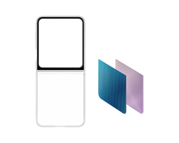 Чехол Samsung FlipSuit Flip5, прозрачный